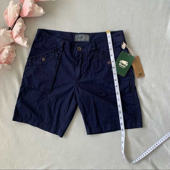 Roots navy Chino shorts - Picture 5 of 5